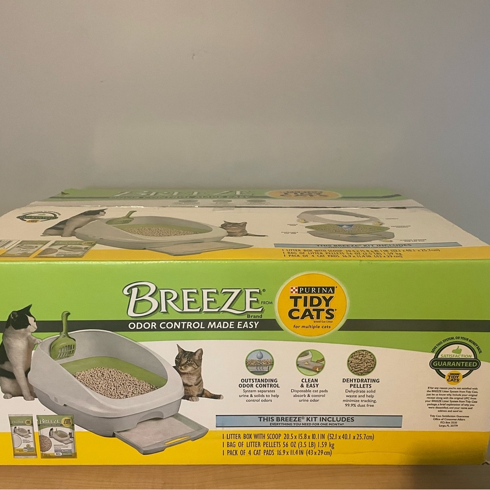 Breeze Tidy Cat Litter Box Pellet System